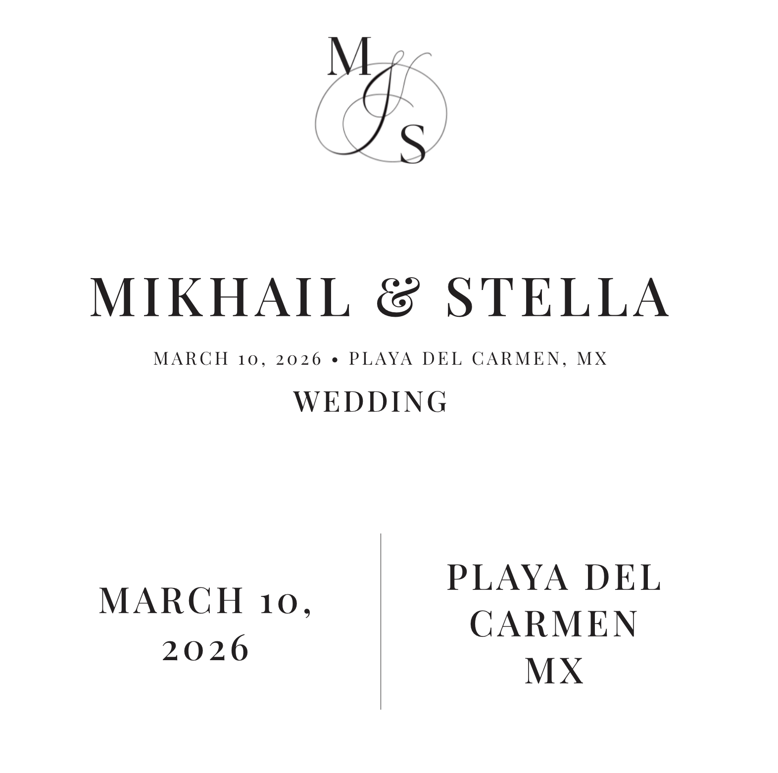 Wedding Invitation
